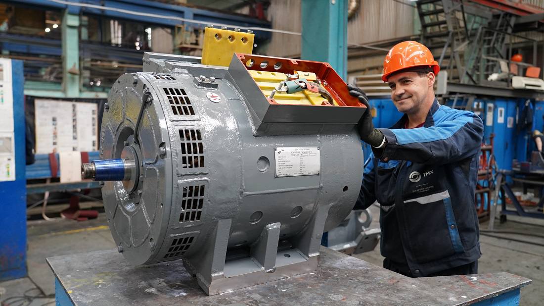 «ТМХ Электротех» произвел первую сотню электродвигателей ДТА-170 для вагонов метро