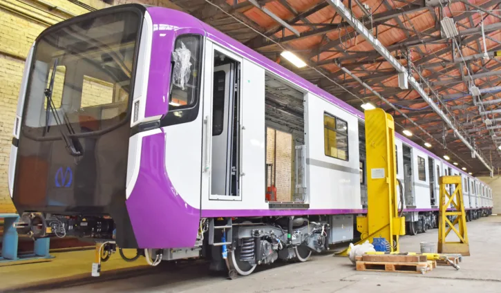 ОЭВРЗ показал новый поезд «Балтиец-2» 