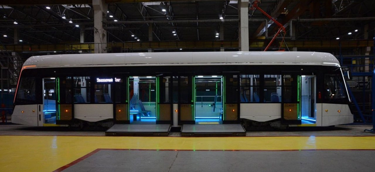 Трамвай 71-415М вышел на испытания в Екатеринбурге