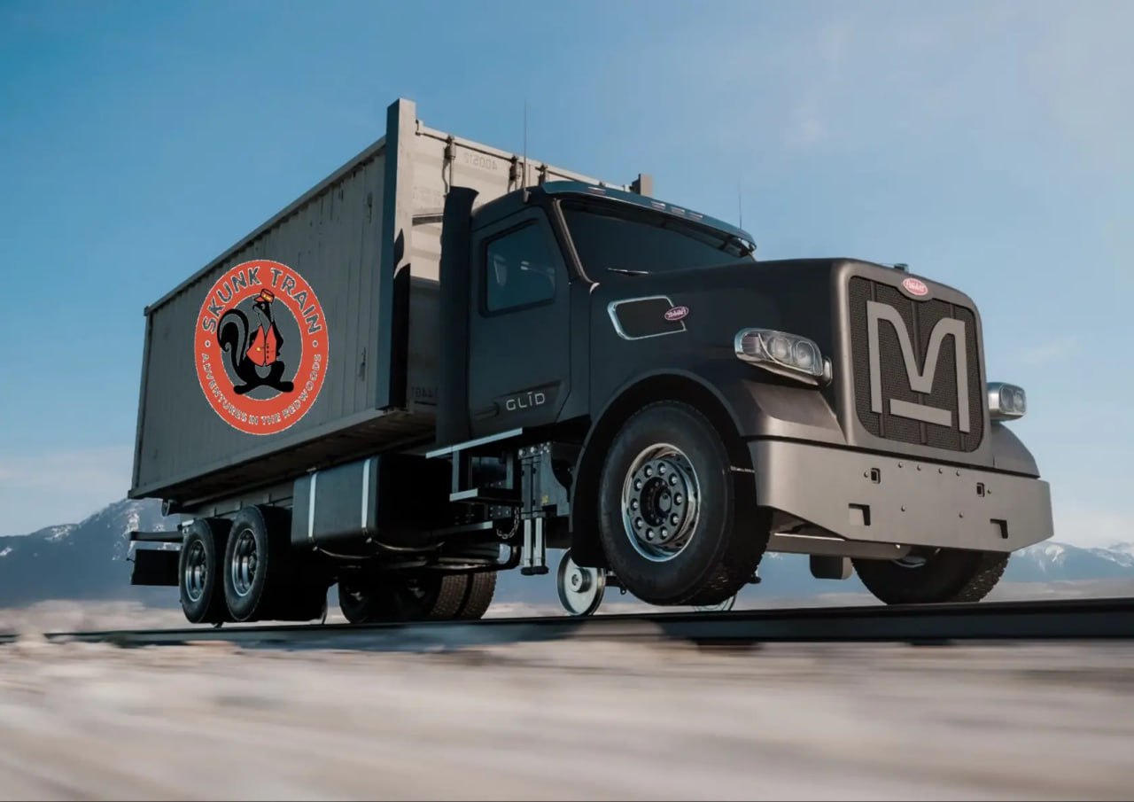 В США протестируют электрические автомобильно-железнодорожные гибриды