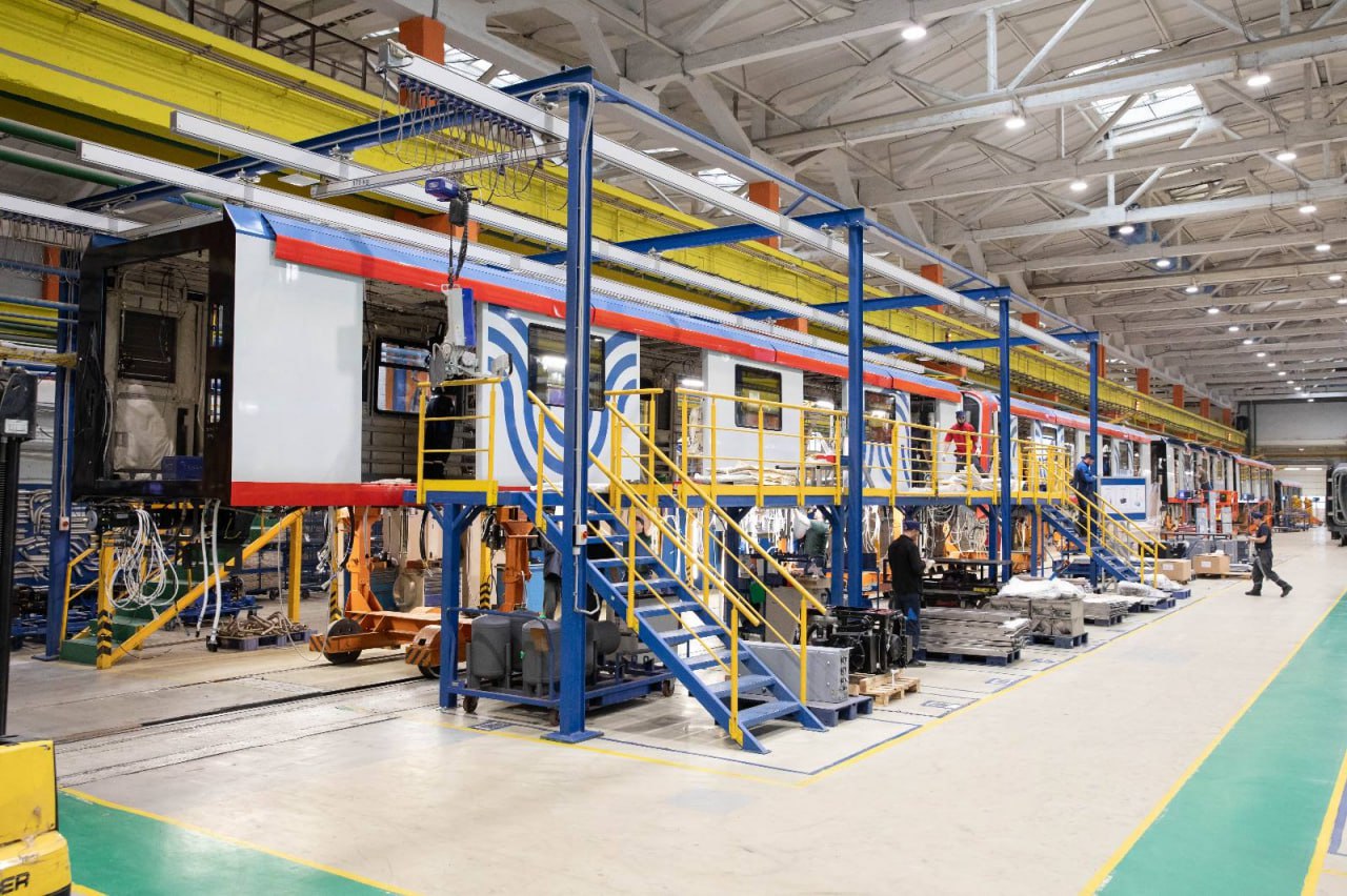 «Метровагонмаш» приступил к сборке поезда «Москва-2026»