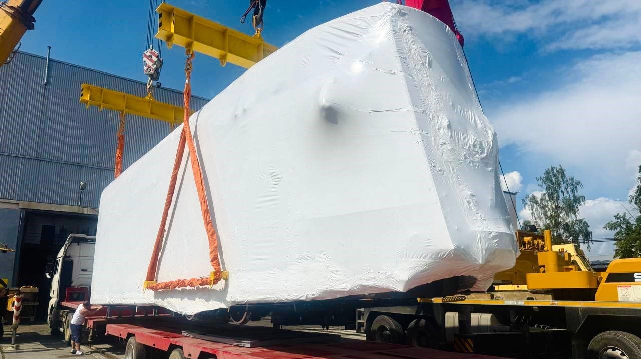 Первый трамвай «Синара» для колеи 1435 мм отправлен на испытания 