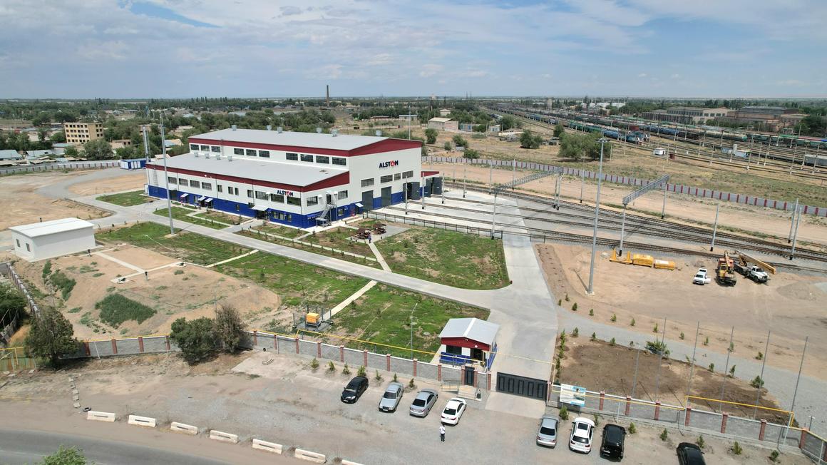 Первое сервисное депо Alstom в Казахстане открылось в Шу