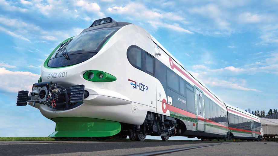 Первый в Хорватии аккумуляторный поезд введен в эксплуатацию