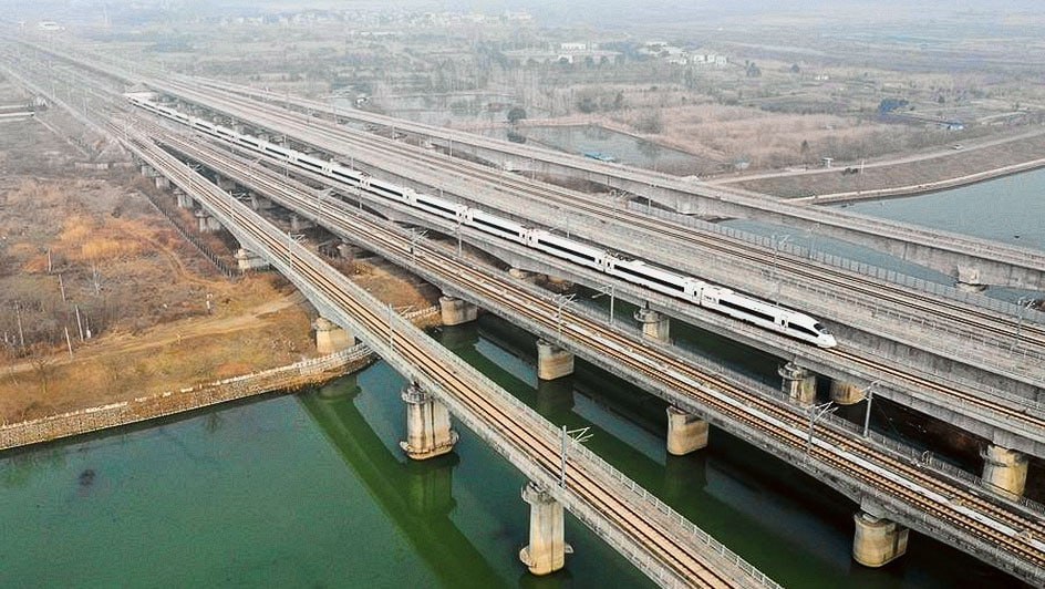 Китай наращивает инвестиции в железные дороги