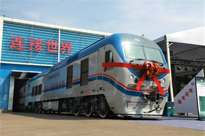 Китай модернизировал тепловозы для Туркмении 