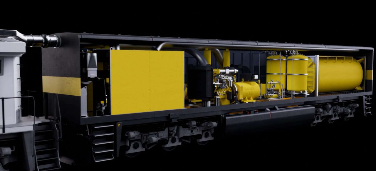 Американская Pacific Harbor Line протестирует технологию сбора CO₂ из выхлопа тепловозов