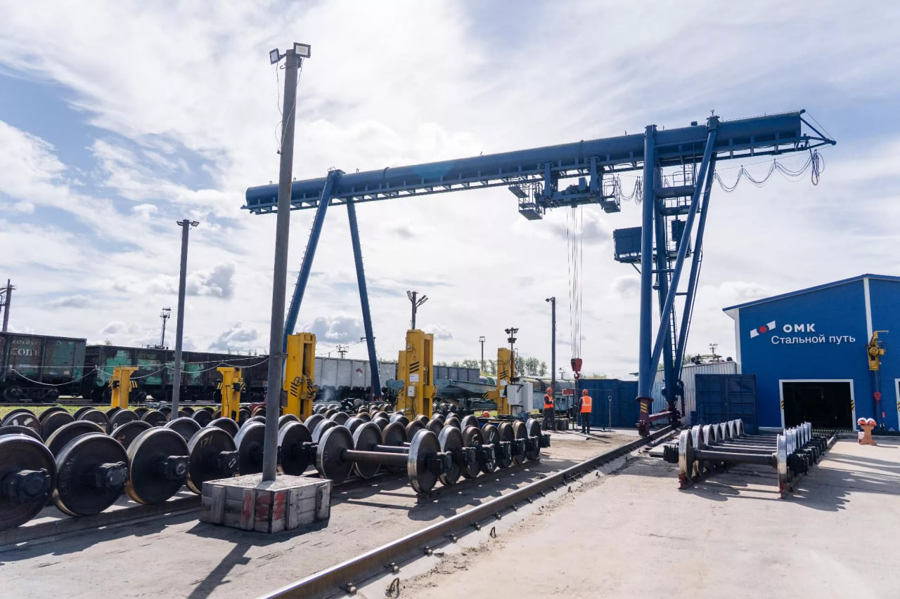 «ОМК Стальной путь» открыла в Рязани участок ремонта колесных пар