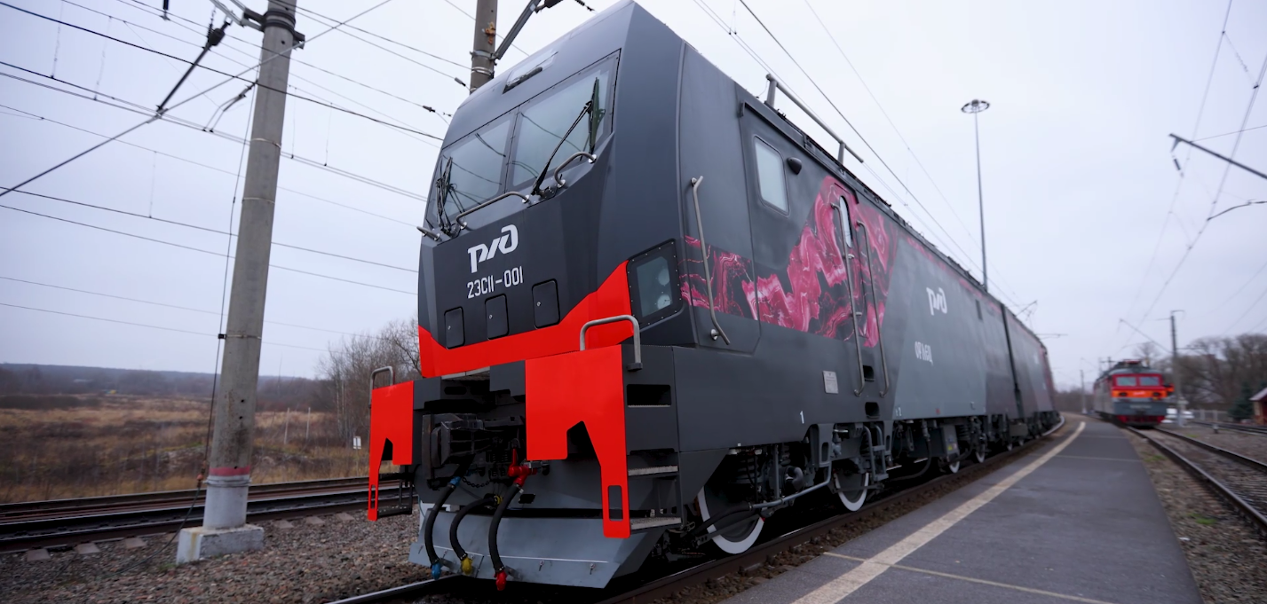 Начались испытания электровоза 2ЭС11 «Орлец»