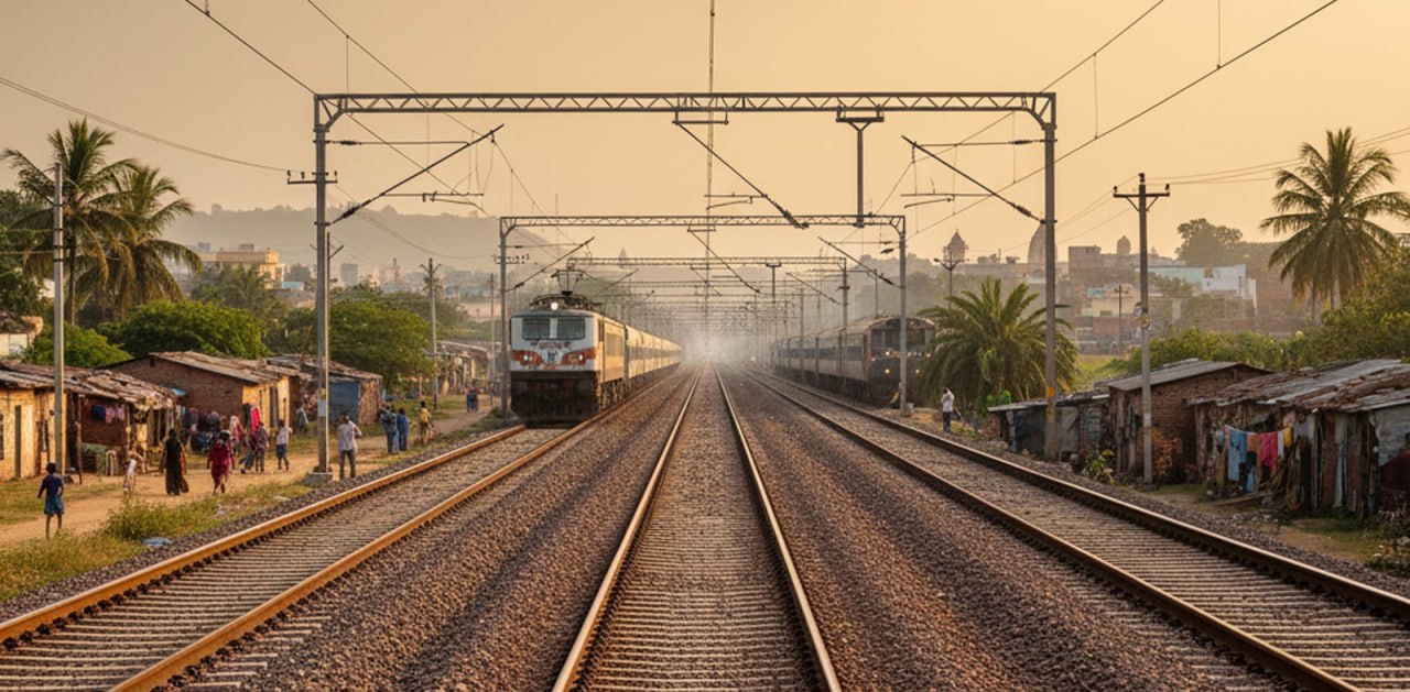 В Индии планируют увеличить и модернизировать сеть железных дорог