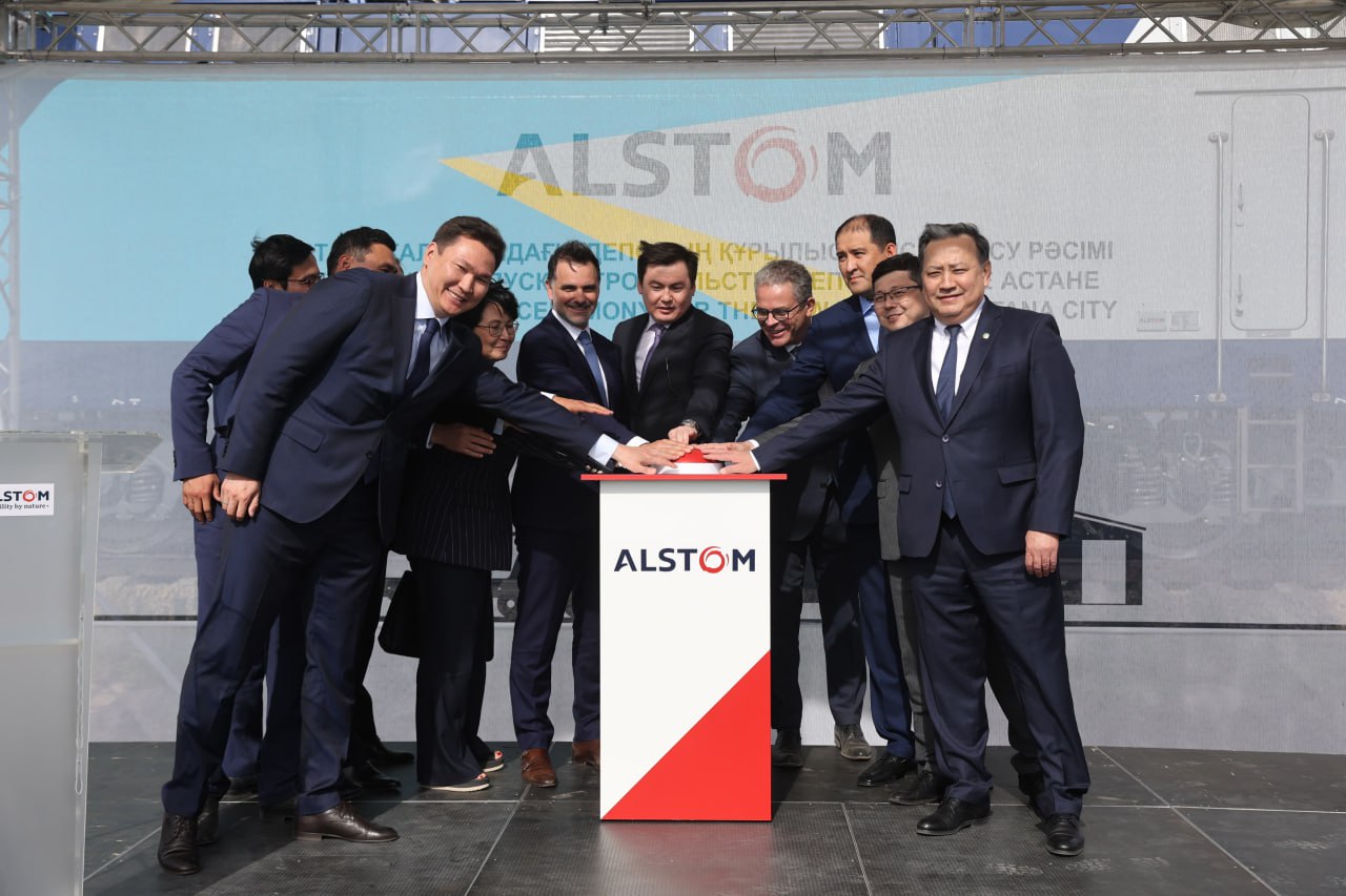 В Астане стартовало строительство нового сервисного центра Alstom
