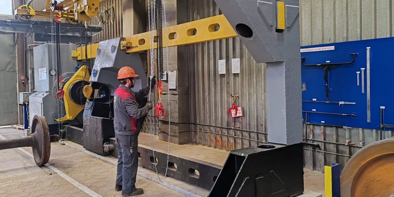 «ОМК Стальной путь» запустила сервис по капитальному ремонту колес на ПЖД  