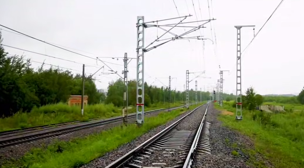 В Щербинке приступили к испытанию контактной сети для ВСМ Москва – Санкт-Петербург